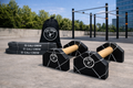 Linear Parallettes + Resistance Band 3-pack